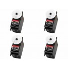 Hitec (4) HS-485HB x4 Deluxe HD Ball Bearing Standard Servo