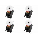 Hitec (4) HS-5245MG x4 Mini Metal Gear Servo