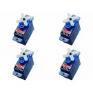 Hitec (4) HS-55 x4 Economy Feather Servo