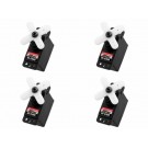 Hitec (4) HS-65HB x4 Mighty Karbonite Feather Servo