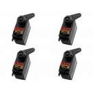 Hitec (4) HS-7954SH x4 High Voltage, High Torque, Steel Gear, Coreless Premium Digital Servo