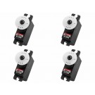 Hitec (4) HS-82MG x4 Standard Metal Gear Micro Servo