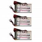 Vampowerpro Platinum (3) 850mAh 2S (7.4v) 35C LiPo Battery 3 Pack