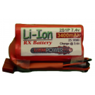 Vampowerpro Platinum RX 3400mAh 2S (7.4v) Receiver LiIon Battery