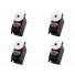 Hitec (4) HS-422 x4 Deluxe Standard Servo