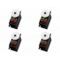 Hitec (4) HS-5496MH x4 HV, Standard, Metal Gear Digital Sport Servo