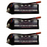 Vampowerpro Platinum (3) 950mAh 2S (7.4v) 35C LiPo Battery x3 w/ JST Connector